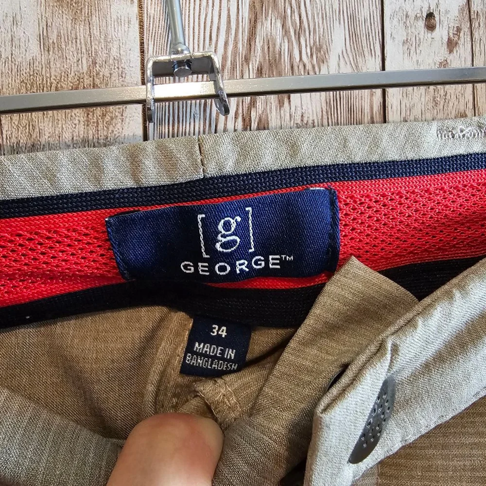 Men's George Shorts Khaki 34